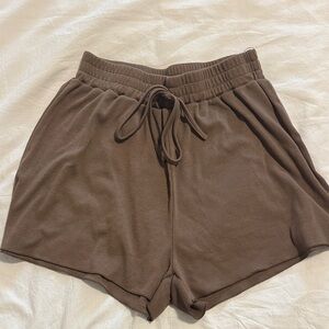 SHEIN Brown Athletic Shorts